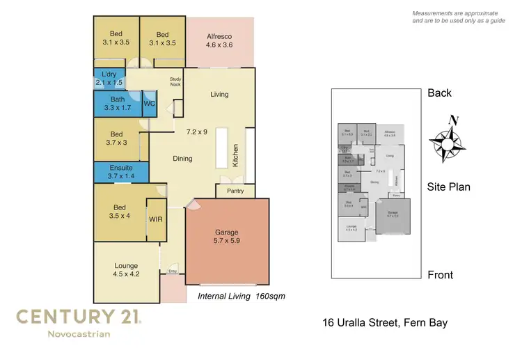 Floorplan of Homely house listing, 16 Uralla Street, Fern Bay NSW 2295