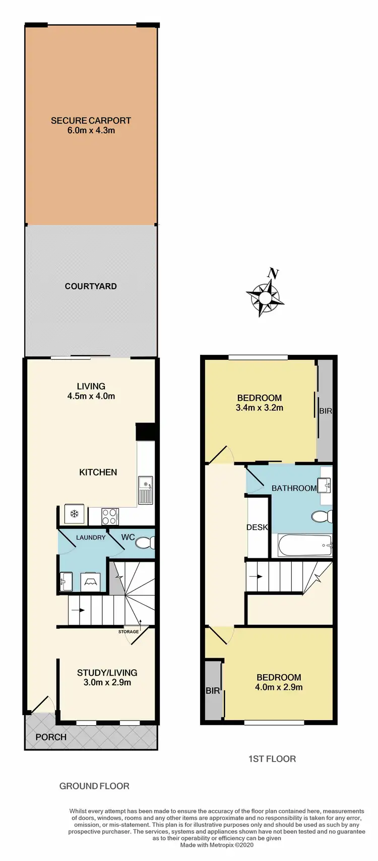 Floorplan of Homely townhouse listing, 23 Carroll Walk, Pakenham VIC 3810