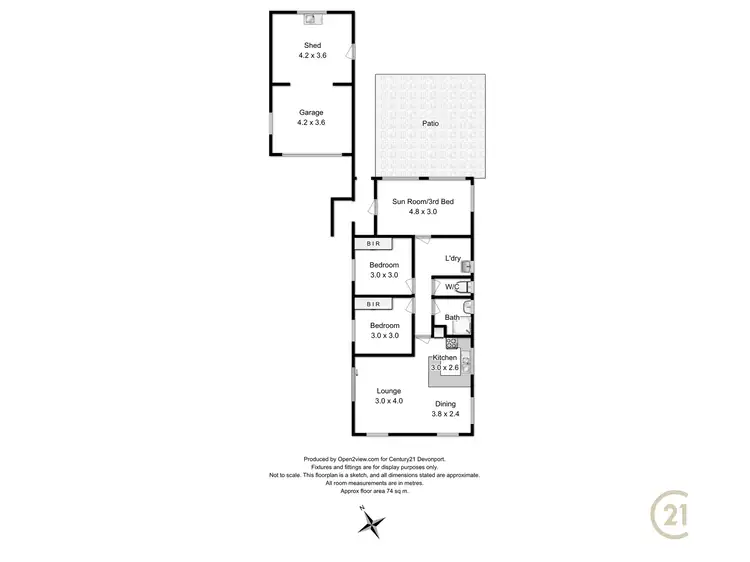 Floorplan of Homely house listing, 40 Elizabeth Street, Devonport TAS 7310
