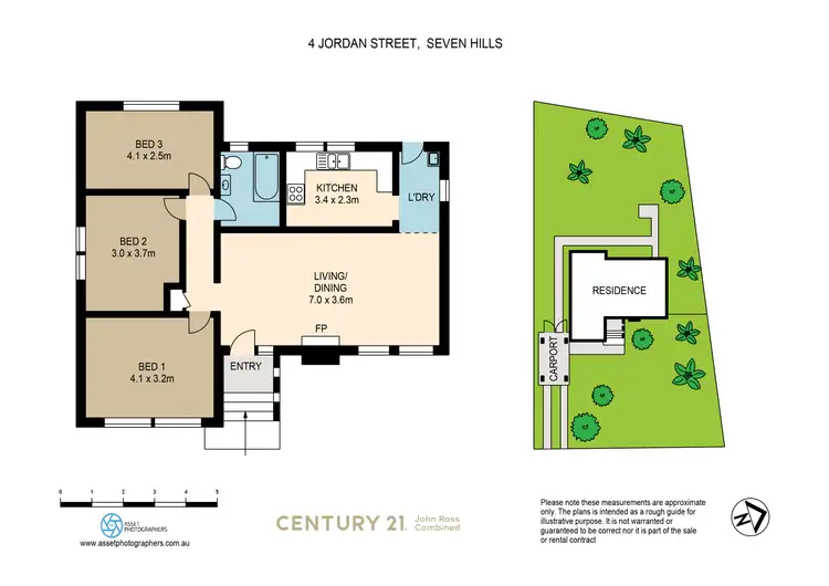 Floorplan of Homely house listing, 4 Jordan Street, Seven Hills NSW 2147