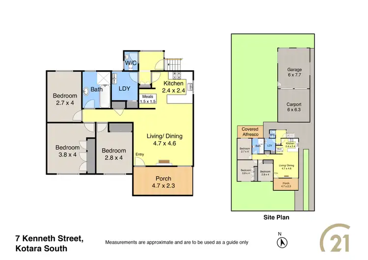 Floorplan of Homely house listing, 7 Kenneth Street, Kotara South NSW 2289
