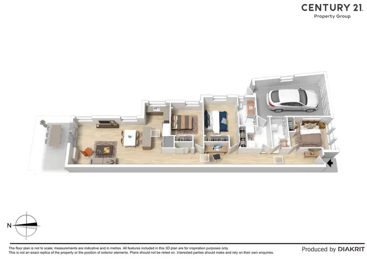 Floorplan of Homely townhouse listing, 17b Jacobs Drive, Clarinda VIC 3169