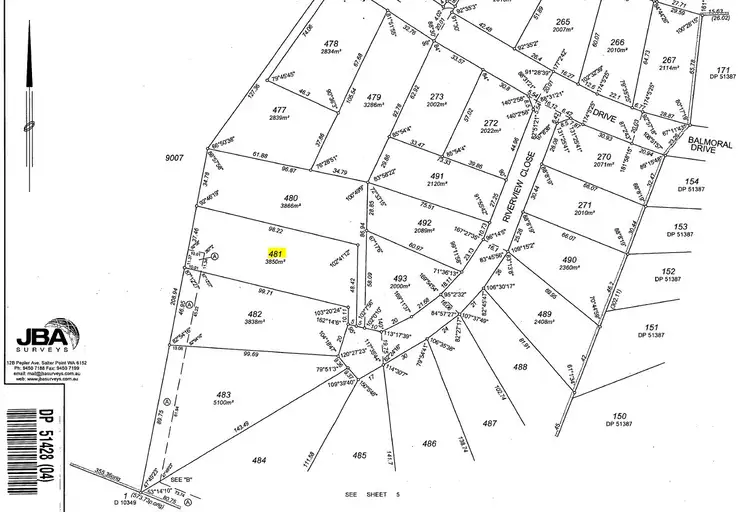 Floorplan of Homely land listing, 12 Riverview Close, Bridgetown WA 6255