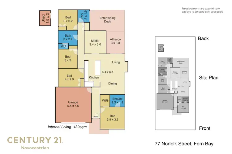 Floorplan of Homely house listing, 77 Norfolk Street, Fern Bay NSW 2295