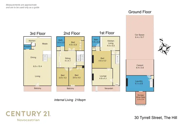 Floorplan of Homely house listing, 30 Tyrrell Street, The Hill NSW 2300