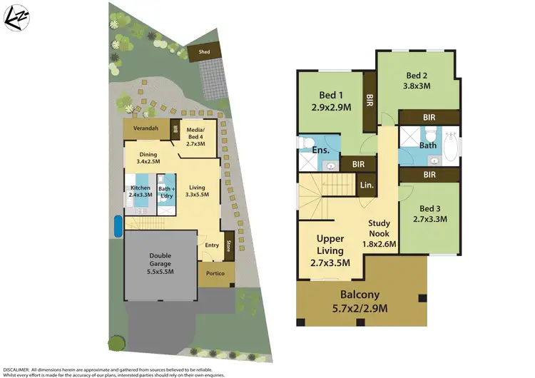 Floorplan of Homely house listing, 9 Peppercorn Place, Glenwood NSW 2768