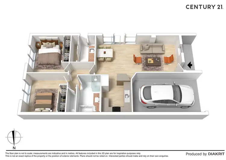 Floorplan of Homely unit listing, 4/9 Echuca Street, Moama NSW 2731