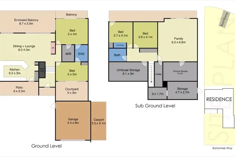 Floorplan of Homely house listing, 6 Barromee Way, North Arm Cove NSW 2324