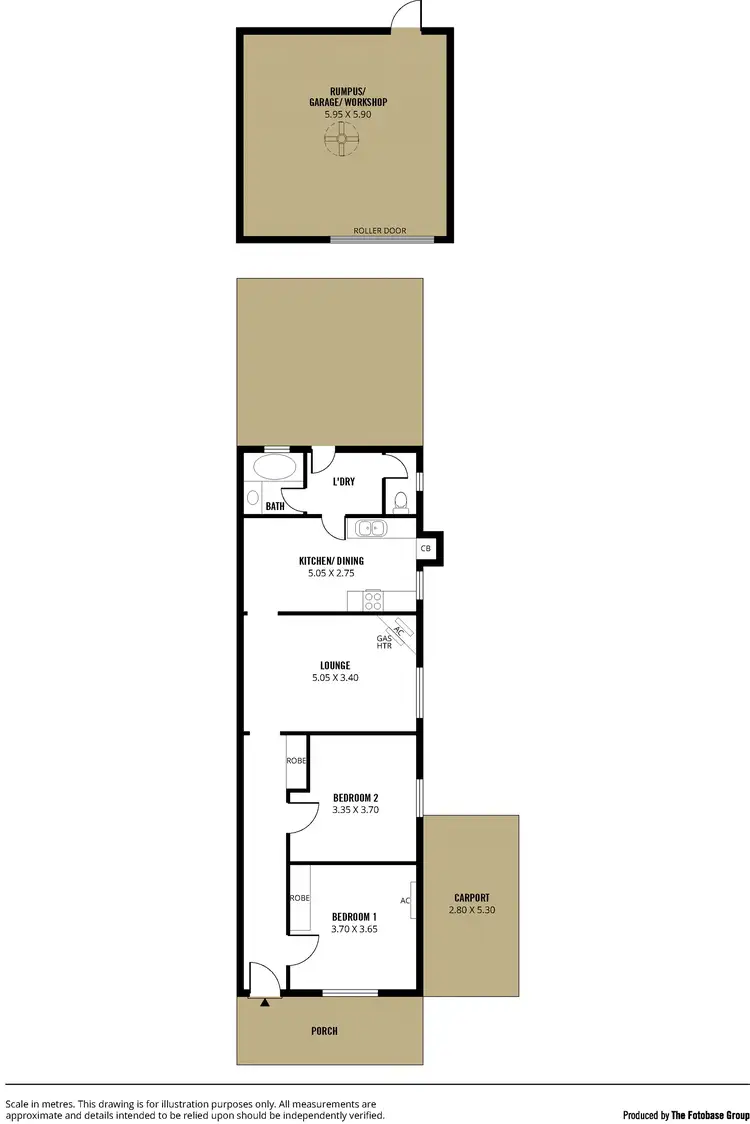 Floorplan of Homely house listing, 20 Surrey Road, Keswick SA 5035