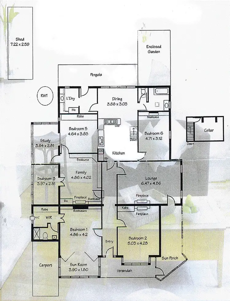 Floorplan of Homely house listing, 12 Tusmore Avenue, Leabrook SA 5068