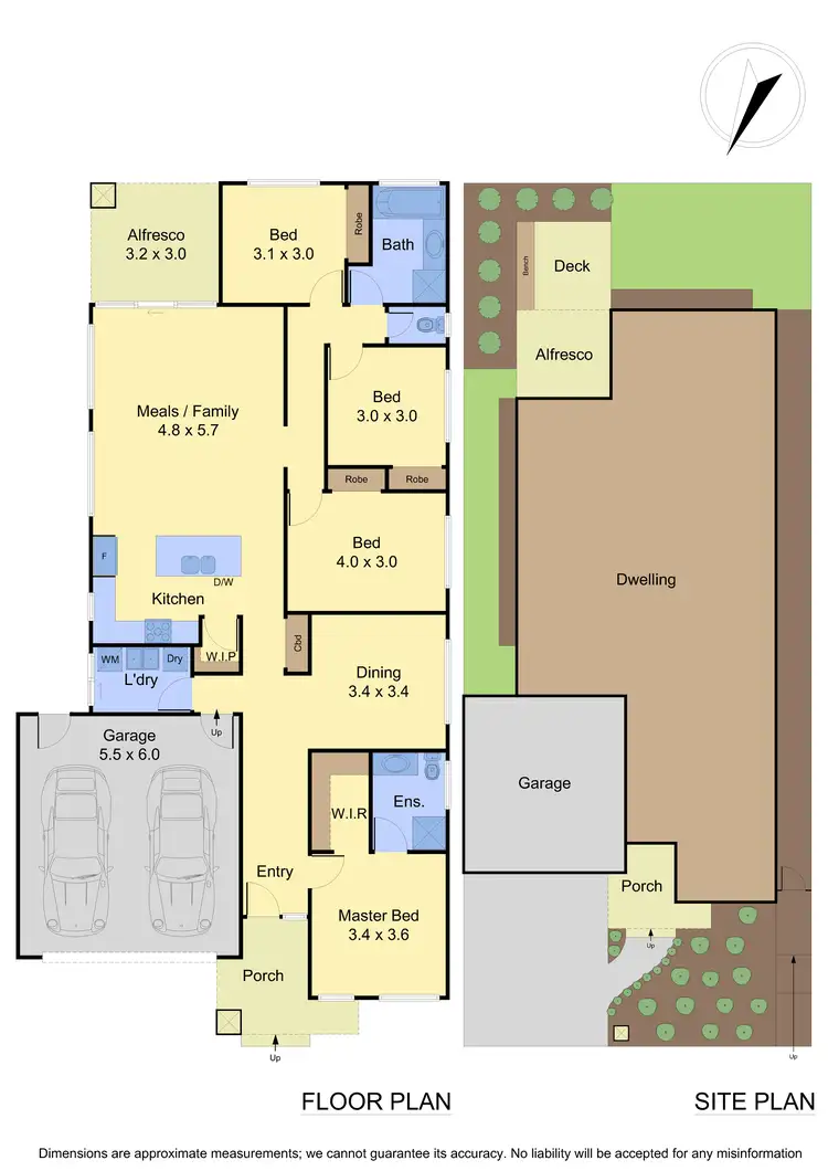 Floorplan of Homely house listing, 17 Brunton Drive, Mernda VIC 3754