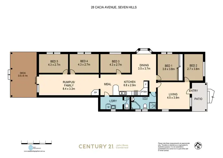 Floorplan of Homely house listing, 28 Cacia Avenue, Seven Hills NSW 2147