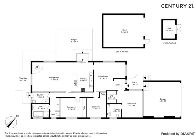Floorplan of Homely house listing, 22 Lawson Drive, Moama NSW 2731