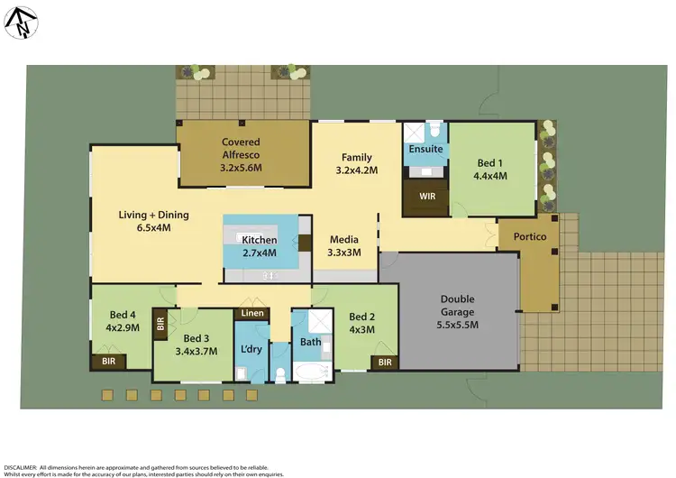 Floorplan of Homely house listing, 19 Laguna Street, Kellyville Ridge NSW 2155
