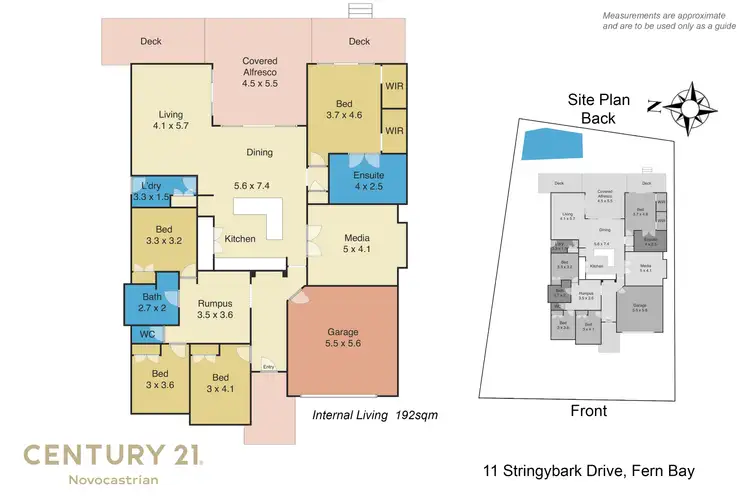 Floorplan of Homely house listing, 11 Stringybark Drive, Fern Bay NSW 2295
