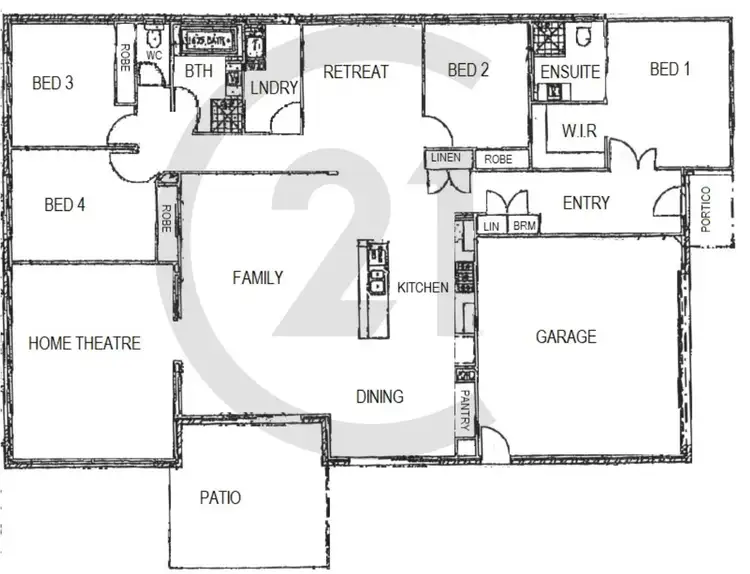 Floorplan of Homely house listing, 3 Rivercherry Avenue, Banksia Beach QLD 4507