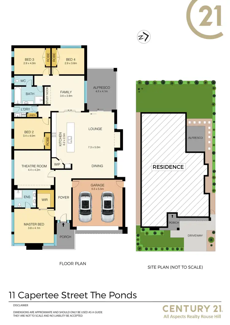 Floorplan of Homely house listing, 11 Capertee Street, The Ponds NSW 2769