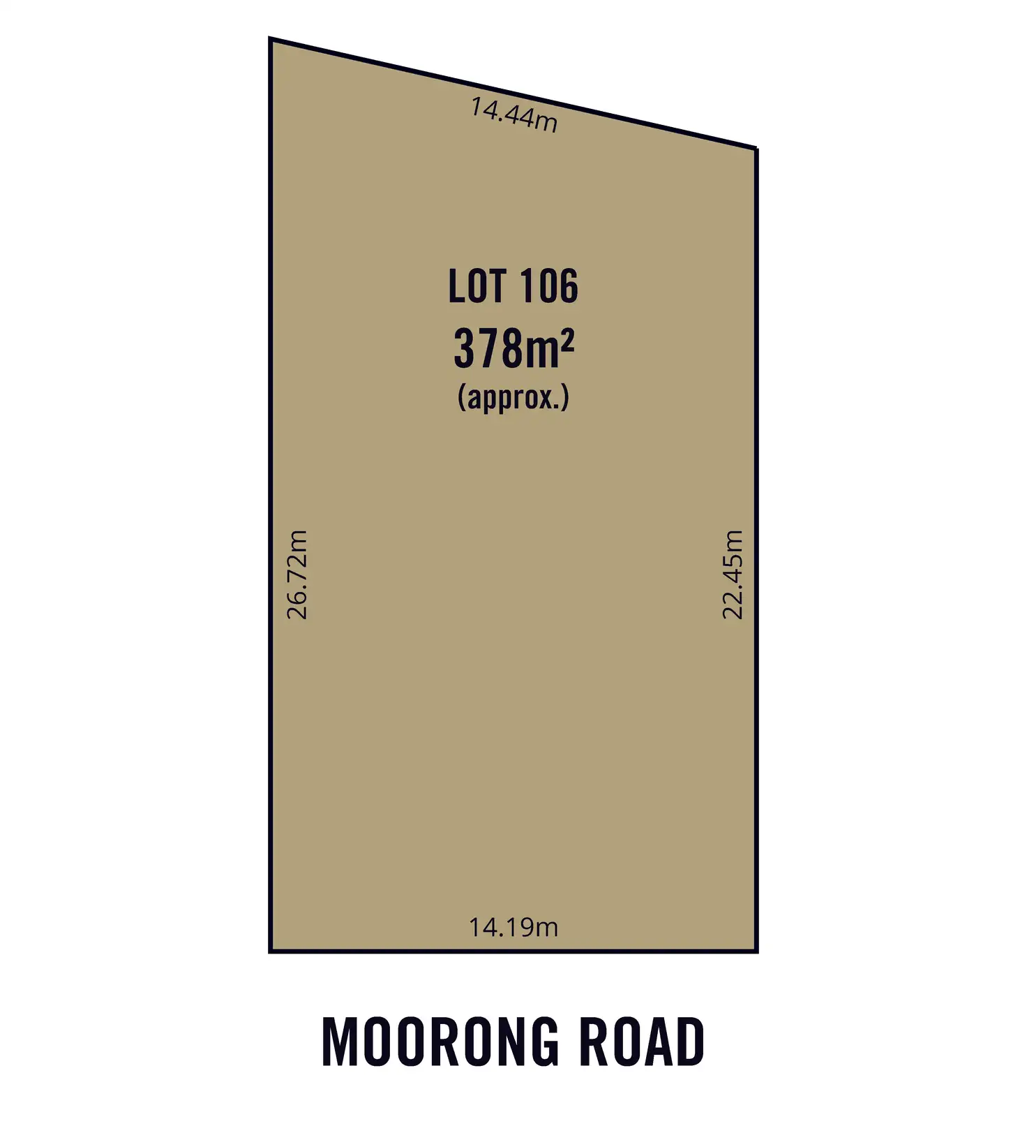 Floorplan of Homely land listing, 40 Moorong Road, O'sullivan Beach SA 5166