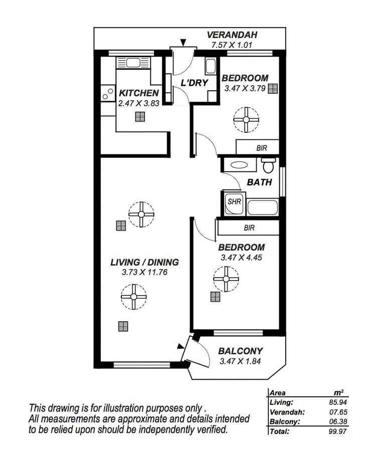 Floorplan of Homely unit listing, 30/312 Victoria Road, Largs North SA 5016