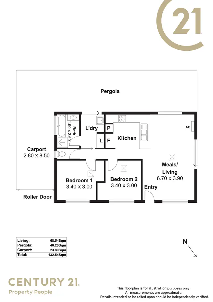 Floorplan of Homely house listing, 4/16 Fyfield Street, Elizabeth SA 5112