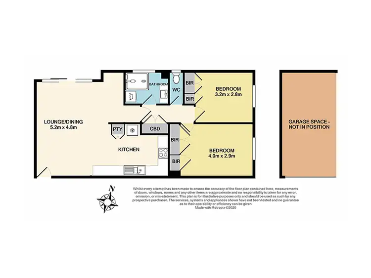 Floorplan of Homely apartment listing, 3/3 Keys Street, Dandenong VIC 3175