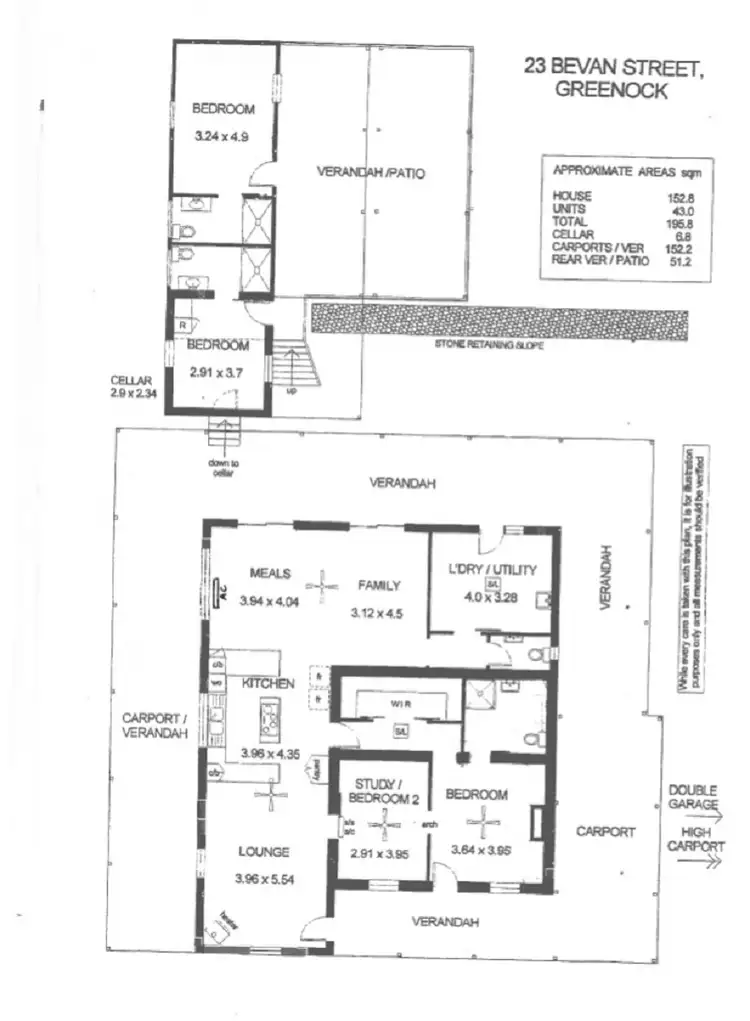 Floorplan of Homely house listing, 23 Bevan Street, Greenock SA 5360