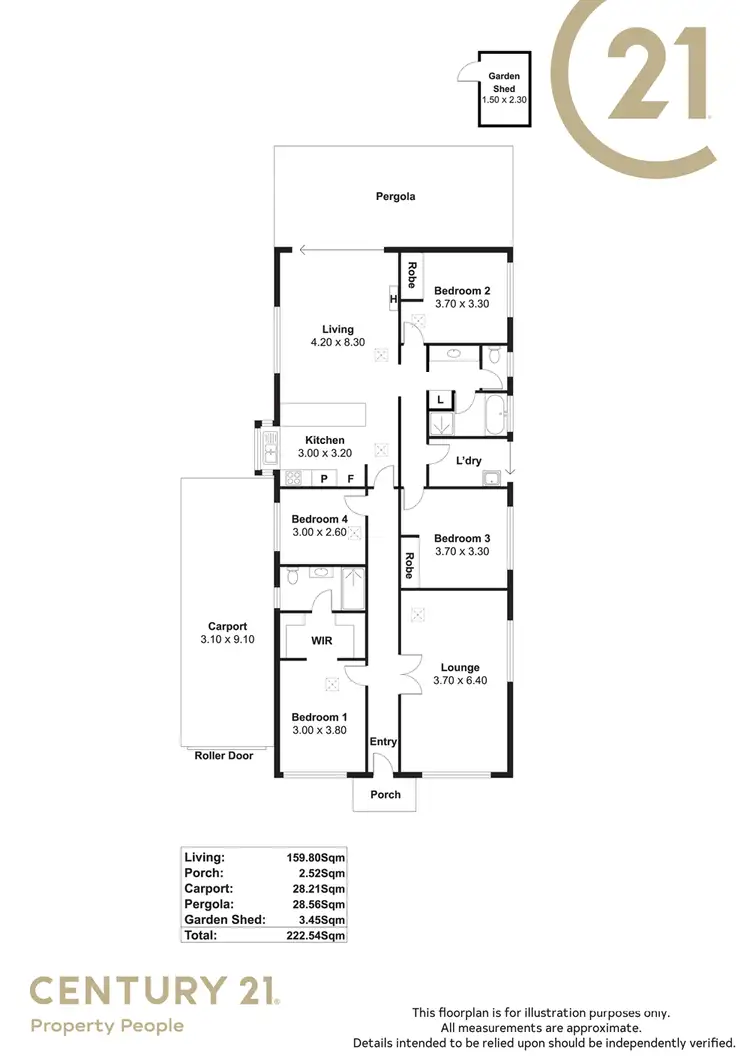 Floorplan of Homely house listing, 11 Fazzolari Circuit, Paralowie SA 5108