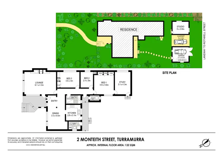 Floorplan of Homely house listing, 2 Monteith Street, Turramurra NSW 2074