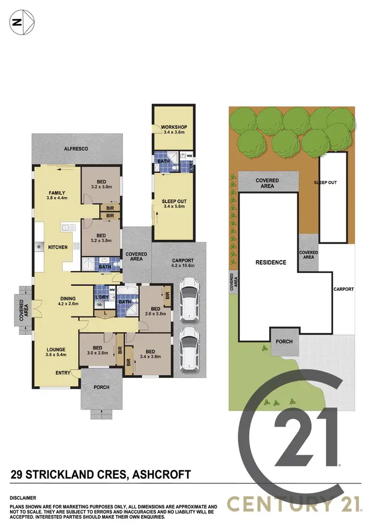 Floorplan of Homely house listing, 29 Strickland Crescent, Ashcroft NSW 2168