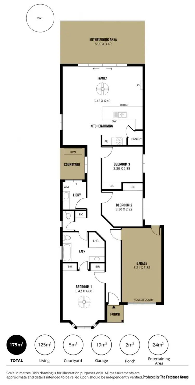 Floorplan of Homely house listing, 8a Galton Court, Morphett Vale SA 5162