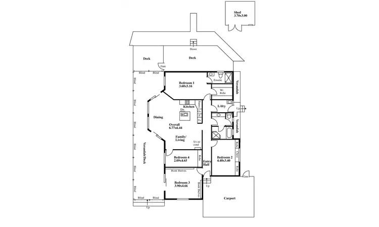 Floorplan of Homely house listing, 3 Cowrie Road, Aldinga Beach SA 5173