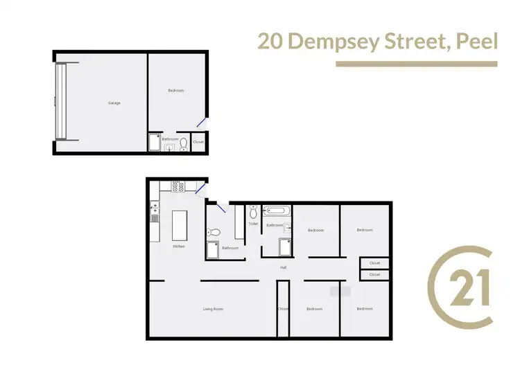 Floorplan of Homely house listing, 20 Dempsey Street, Peel NSW 2795
