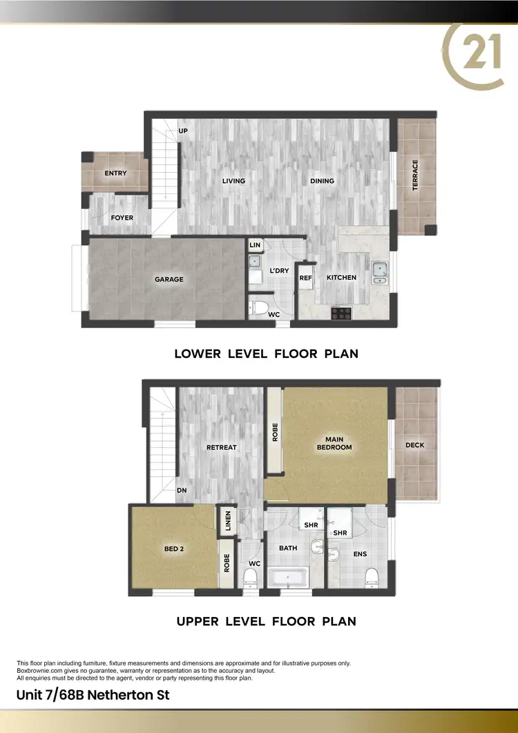 Floorplan of Homely townhouse listing, 7/68B Netherton Street, Nambour QLD 4560