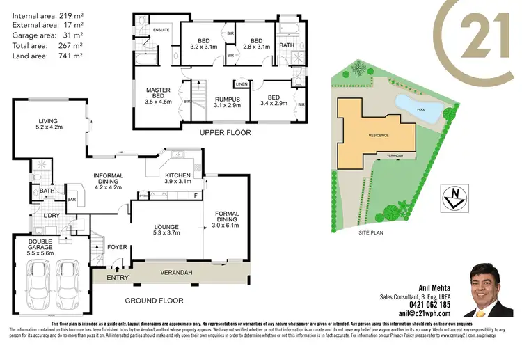 Floorplan of Homely house listing, 9 Flame Tree Place, Cherrybrook NSW 2126