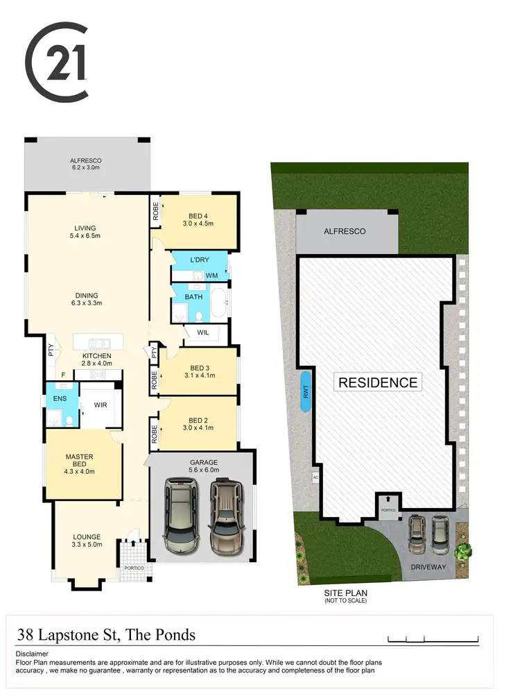 Floorplan of Homely house listing, 38 Lapstone Street, The Ponds NSW 2769