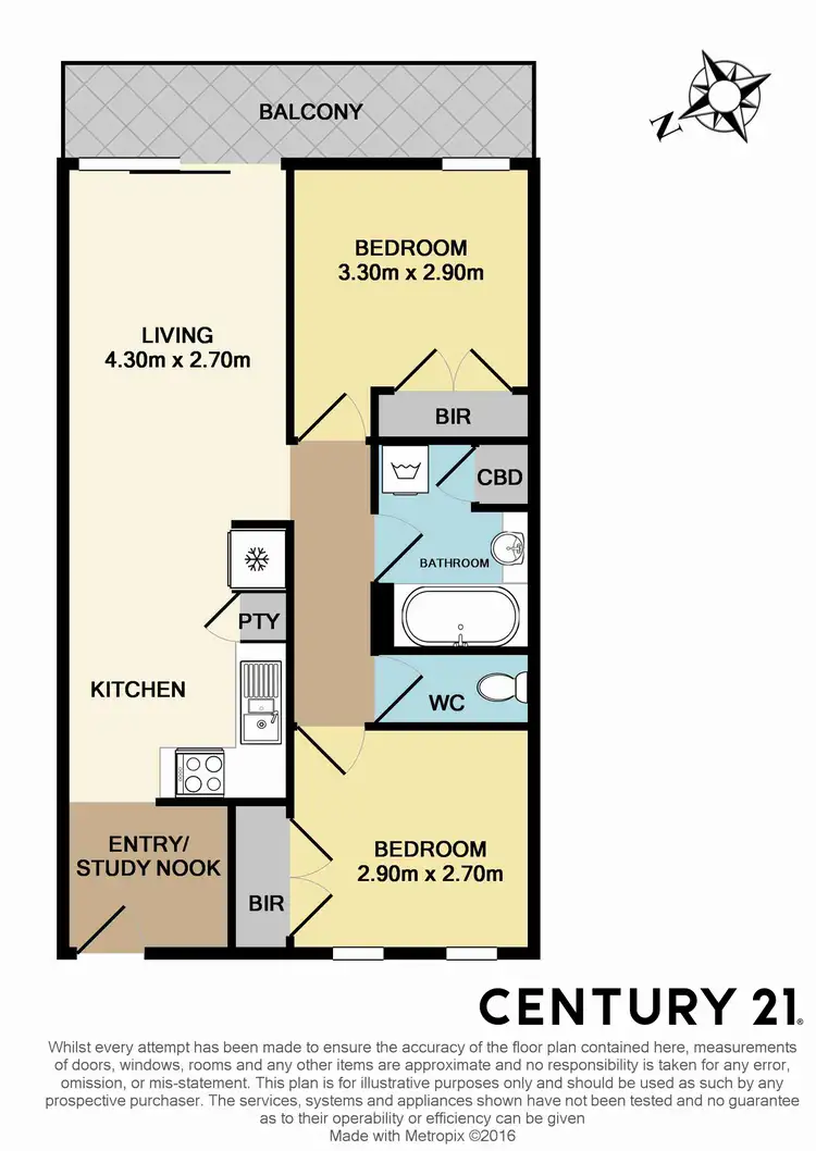 Floorplan of Homely apartment listing, 14/1 Eucalyptus Mews, Notting Hill VIC 3168
