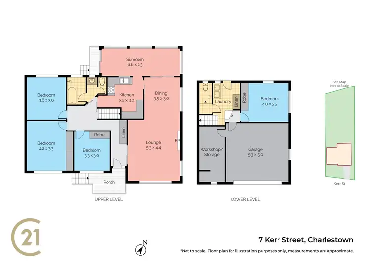Floorplan of Homely house listing, 7 Kerr Street, Charlestown NSW 2290