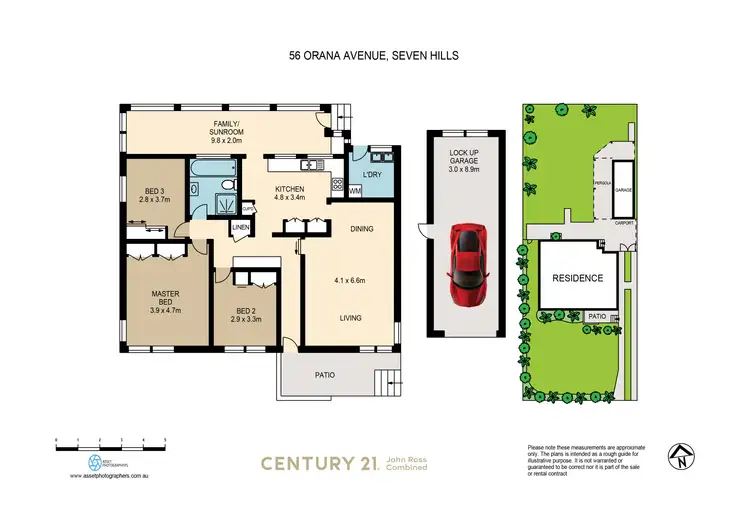 Floorplan of Homely house listing, 56 Orana Avenue, Seven Hills NSW 2147