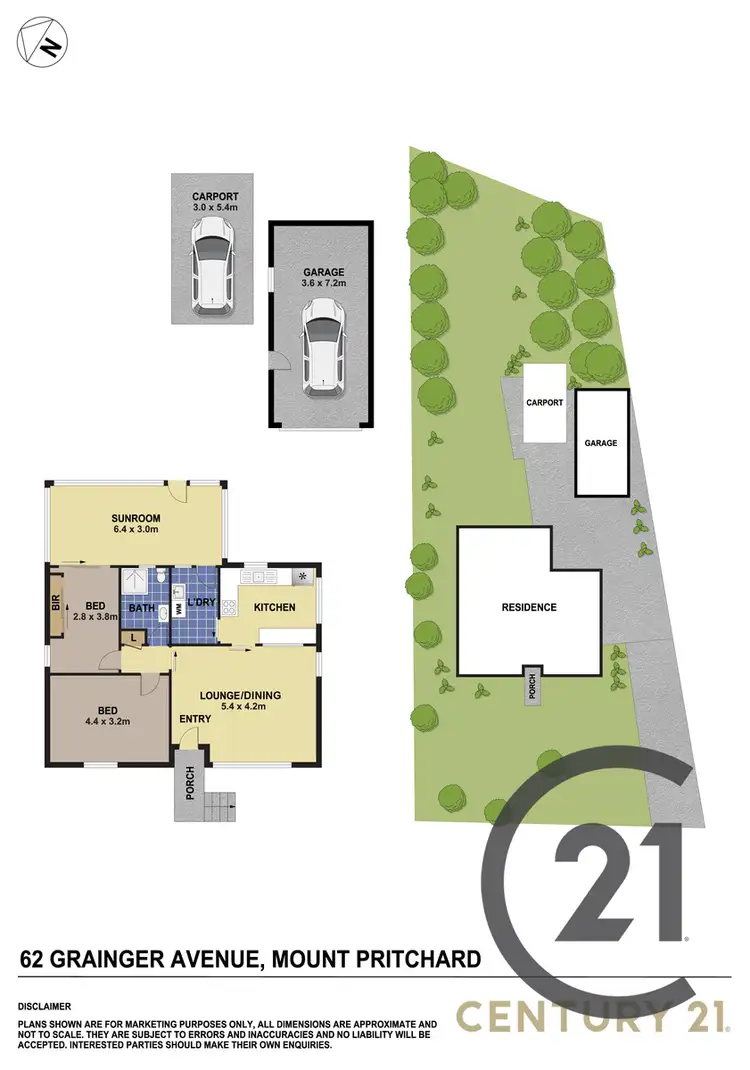 Floorplan of Homely house listing, 62 Grainger Avenue, Mount Pritchard NSW 2170