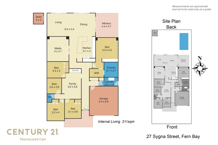 Floorplan of Homely house listing, 27 Sygna Street, Fern Bay NSW 2295