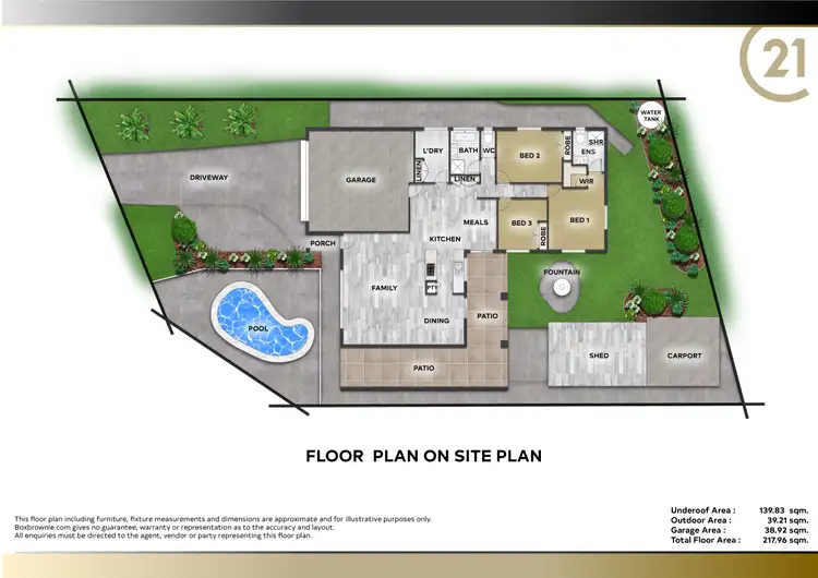 Floorplan of Homely house listing, 49 Kathleen Drive, Bli Bli QLD 4560