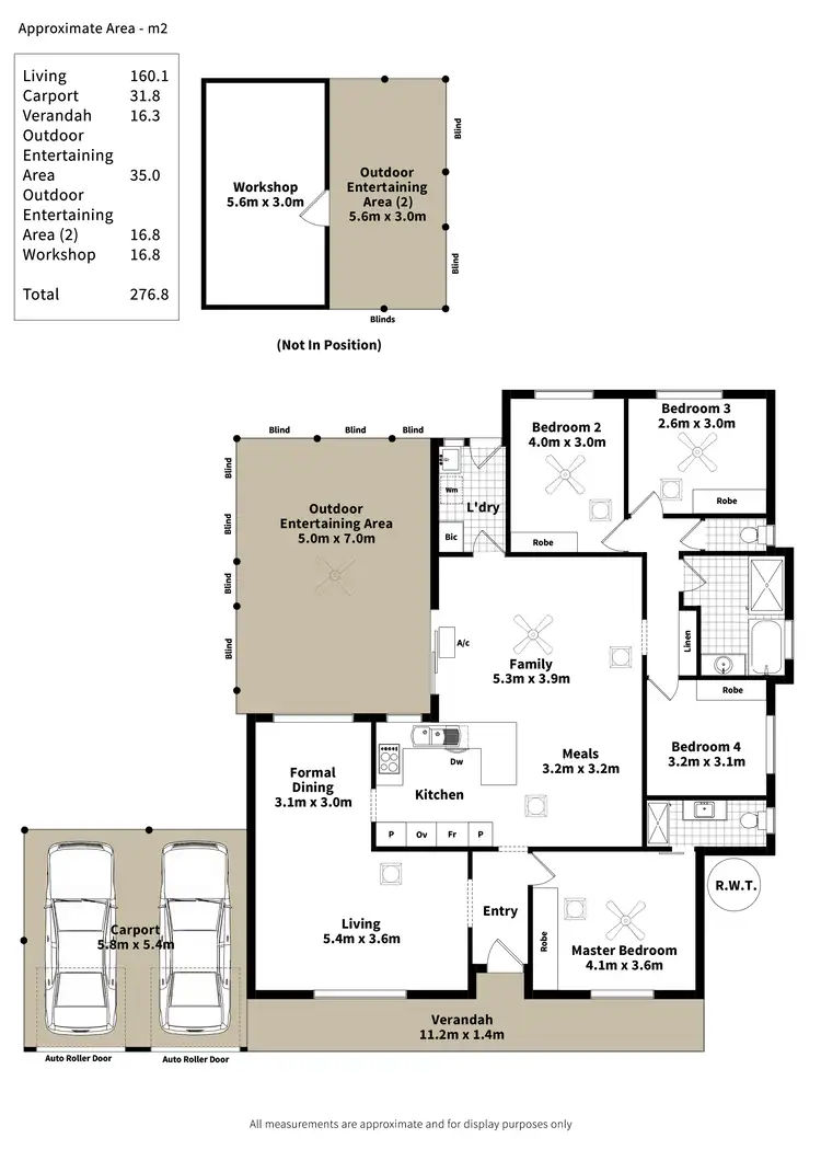 Floorplan of Homely house listing, 2 Hayford Cres, Morphett Vale SA 5162