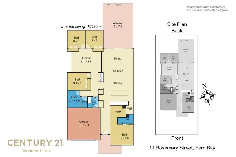 Floorplan of Homely house listing, 11 Rosemary Street, Fern Bay NSW 2295