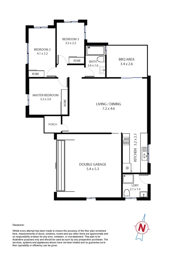 Floorplan of Homely house listing, 38B Girraween Rd, Girraween NSW 2145