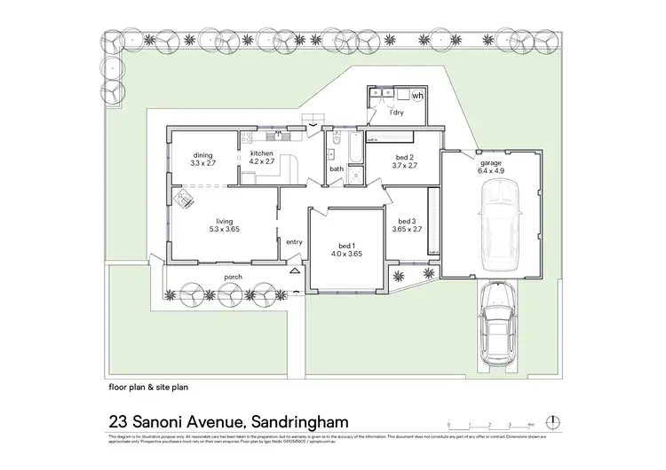 Floorplan of Homely house listing, 23 Sanoni Avenue, Sandringham NSW 2219