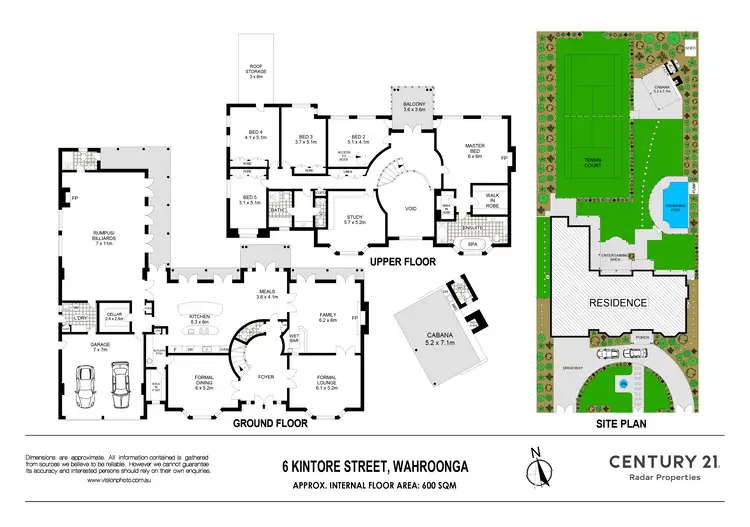Floorplan of Homely house listing, 6 Kintore St, Wahroonga NSW 2076