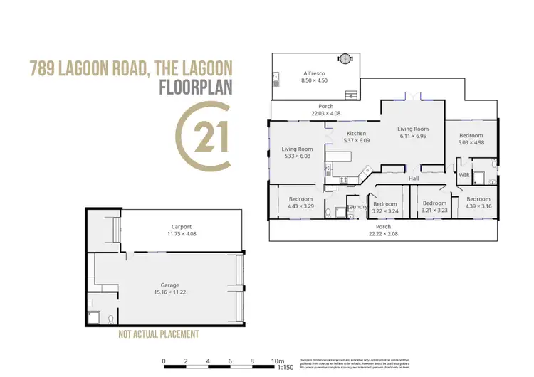 Floorplan of Homely house listing, 789 Lagoon Road, The Lagoon NSW 2795