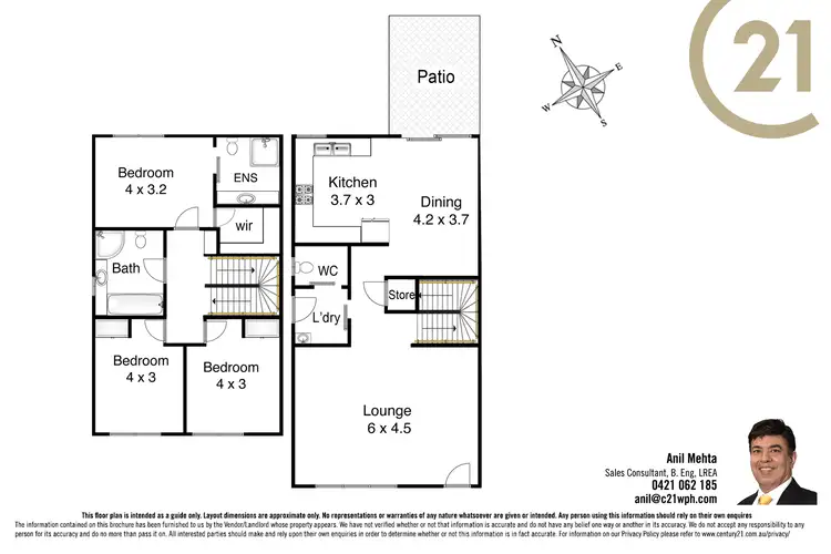 Floorplan of Homely semi-detached listing, 17/30 Casuarina Drive, Cherrybrook NSW 2126