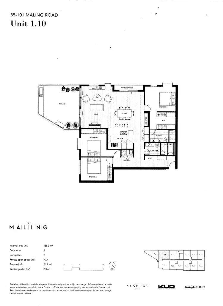 Floorplan of Homely apartment listing, 101/85 Maling Road, Canterbury VIC 3126