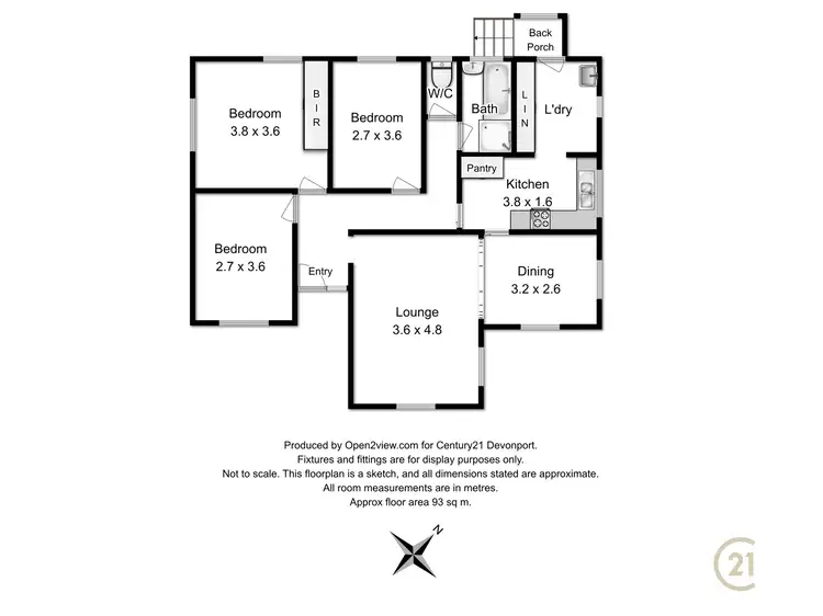 Floorplan of Homely house listing, 17 Banksia Cres, East Devonport TAS 7310